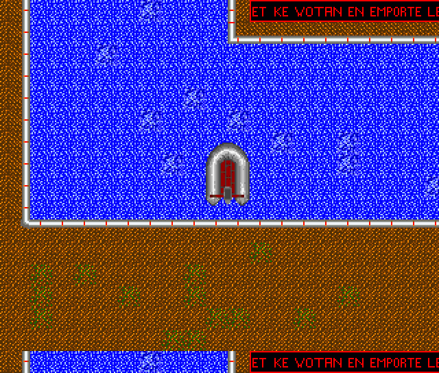 Watership atari screenshot